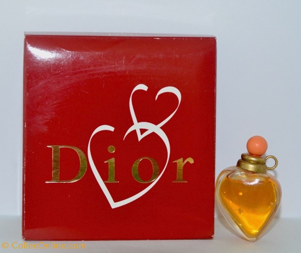 DIOR Christian - Dune Pendentif coeur parfums beaute miniatures dior christian dune pendentif coeur