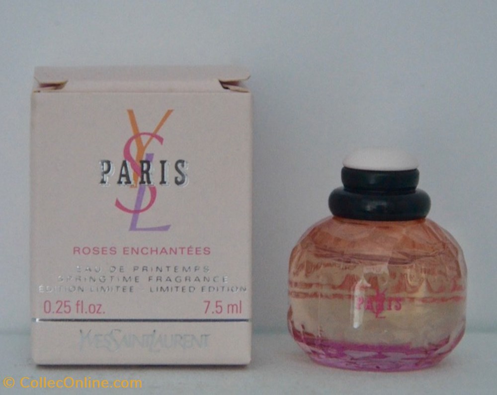 SAINT-LAURENT Yves - Paris Roses Enchantées parfums beaute miniatures saint laurent yves paris roses enchantees