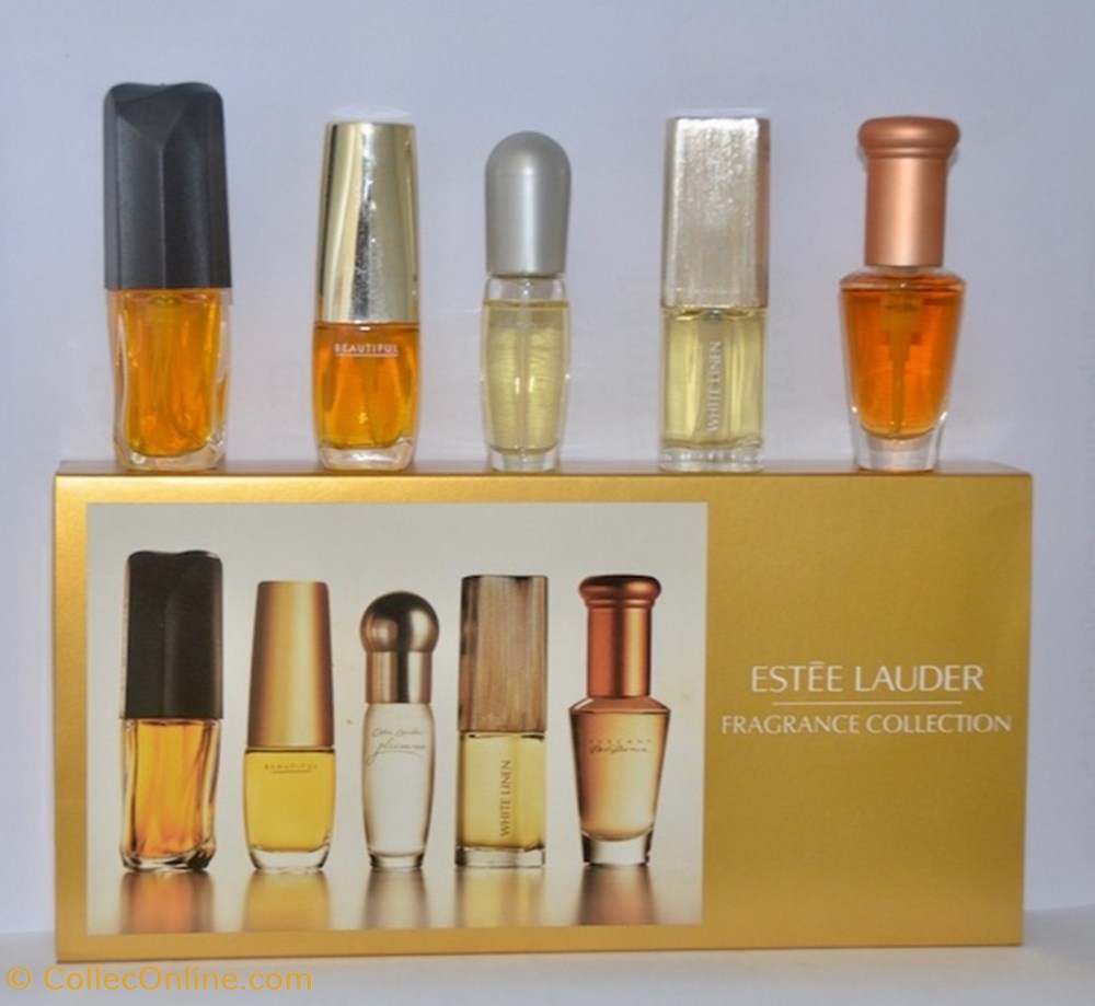 LAUDER Estée - Fragrance Collection Coffret - White Linen parfums beaute miniatures lauder estee fragrance collection coffret white linen