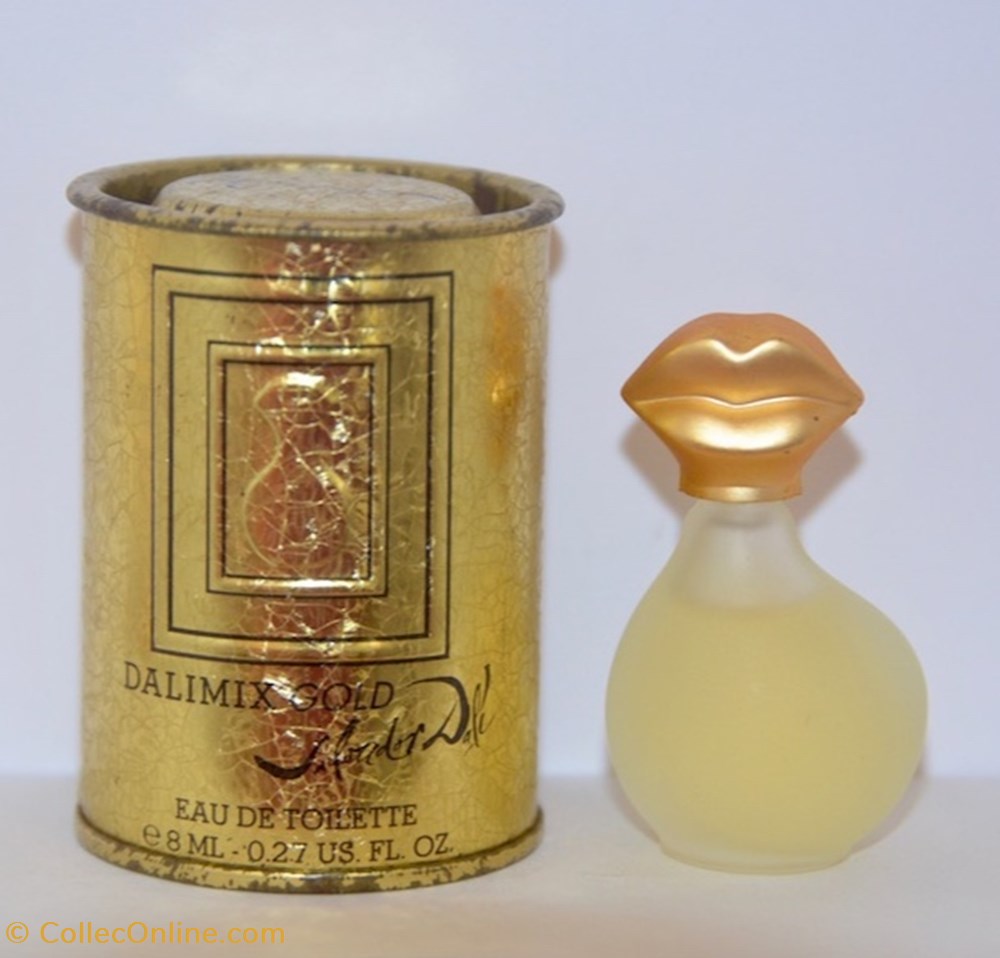 DALI Salvador - Dalimix Gold parfums beaute miniatures dali salvador dalimix gold