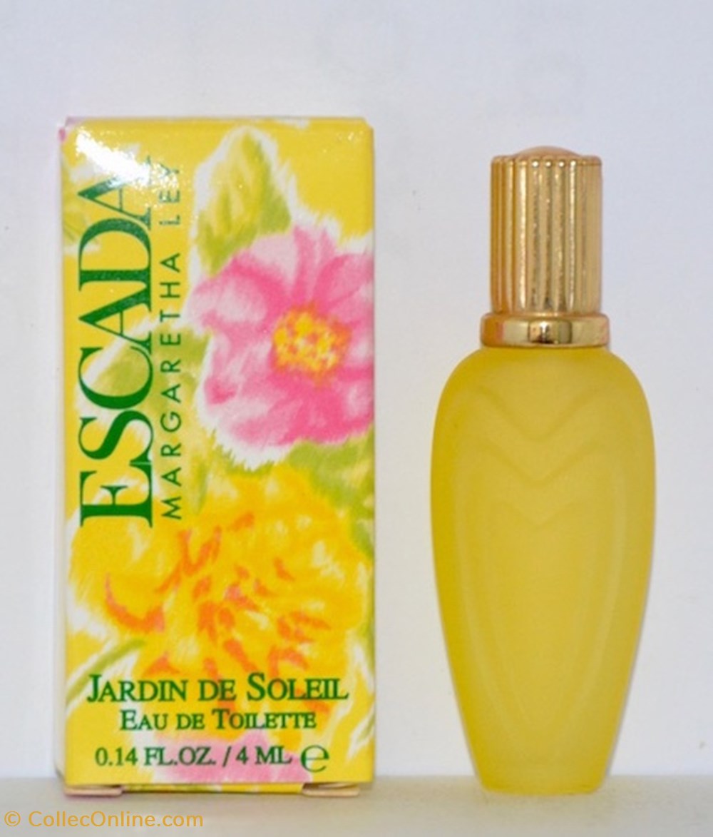 parfums beaute miniatures ley margaretha escada coffret les fleurs escada 2008 3 jardin de soleil