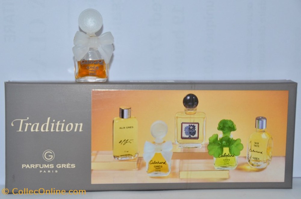 parfums beaute miniatures gres alix coffret tradition cabochard