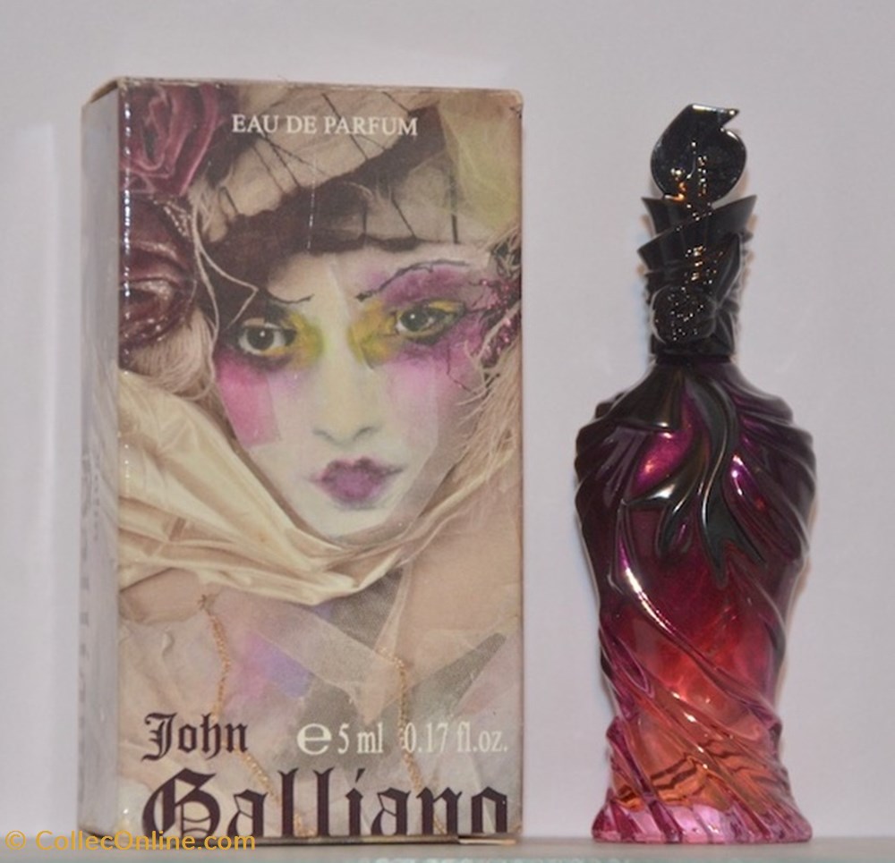 GALLIANO John parfums beaute miniatures galliano john
