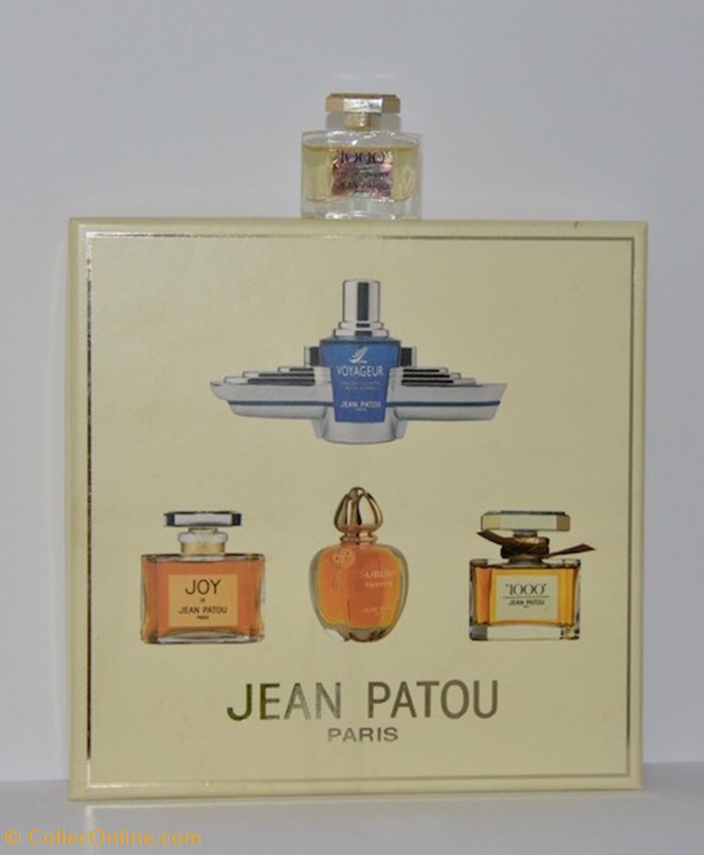 parfums beaute miniatures patou jean coffret jean patou 1000