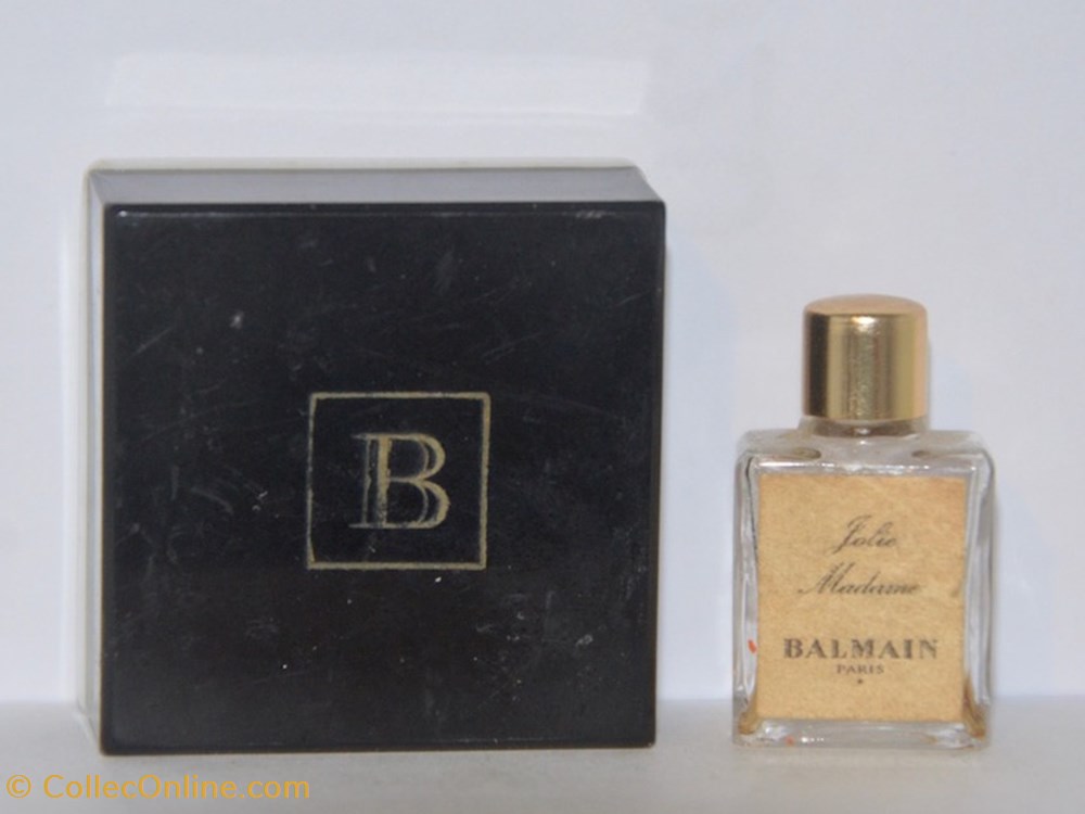 parfums beaute miniatures balmain pierre jolie madame
