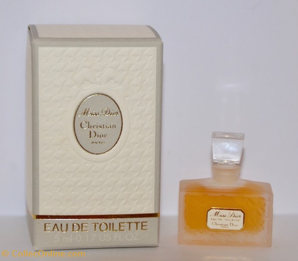 DIOR Christian - Miss Dior parfums beaute miniatures dior christian miss dior