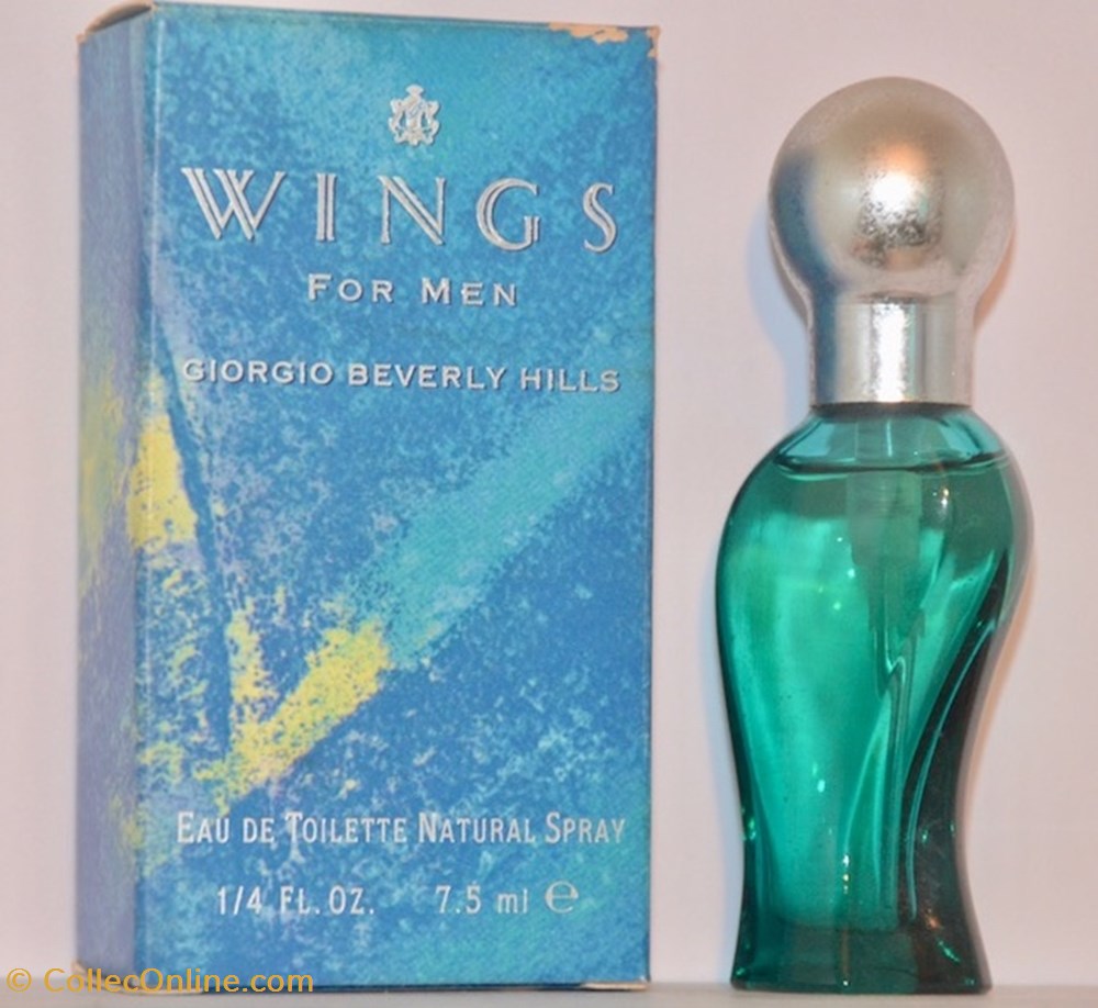 parfums beaute miniatures beverly hills giorgio wings