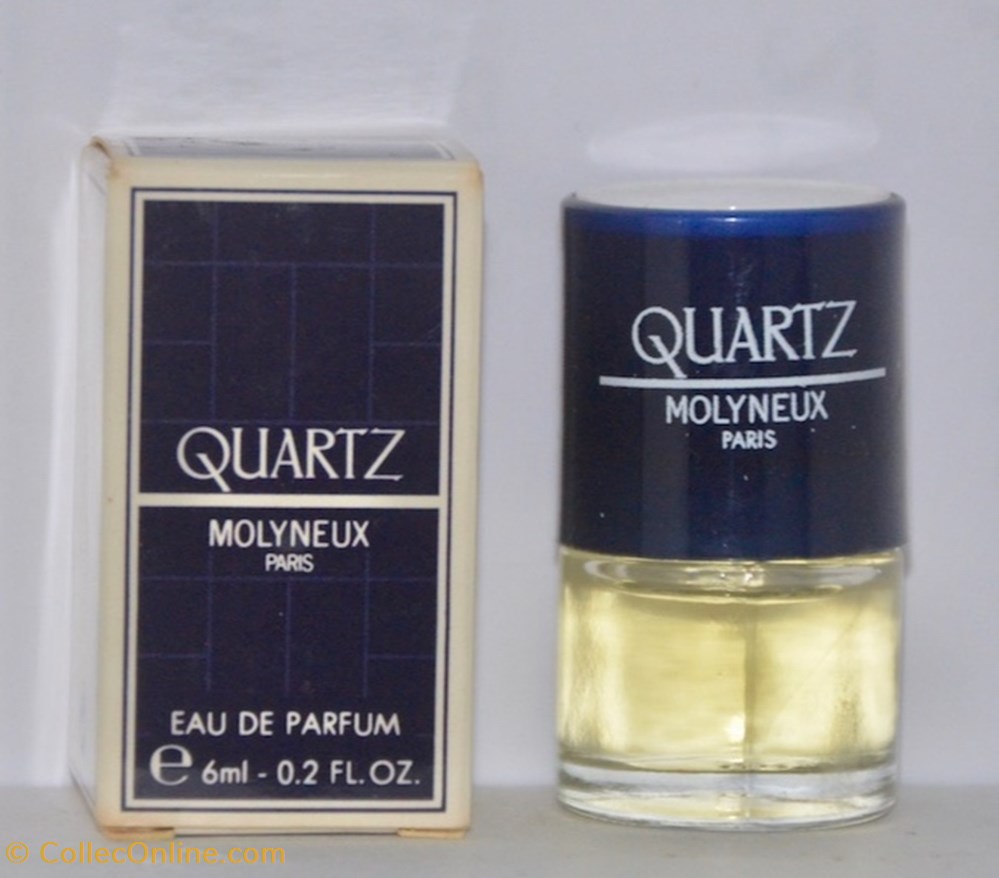 MOLYNEUX - Quartz parfums beaute miniatures molyneux quartz