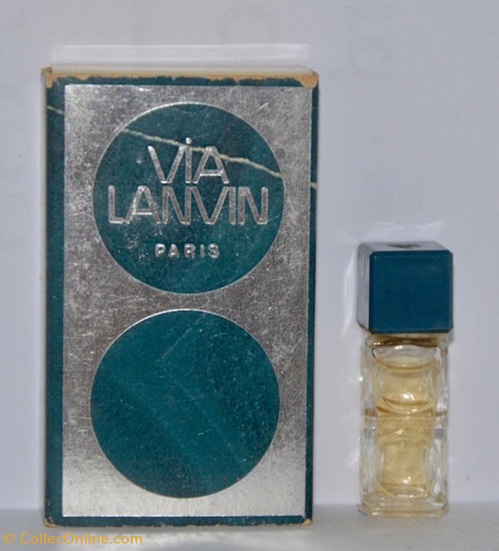 parfums beaute miniatures lanvin jeanne via lanvin