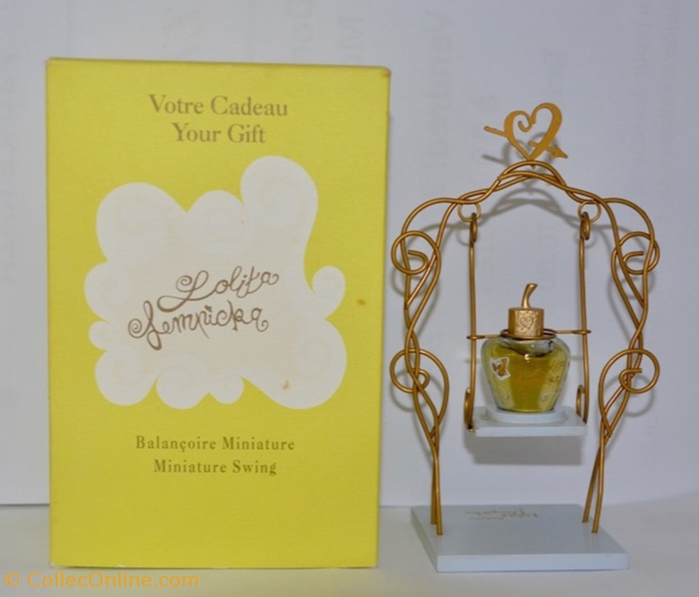 LEMPICKA Lolita - La Balançoire - Fête des Mères 2000 parfums beaute miniatures lempicka lolita la balancoire fete des meres 2000