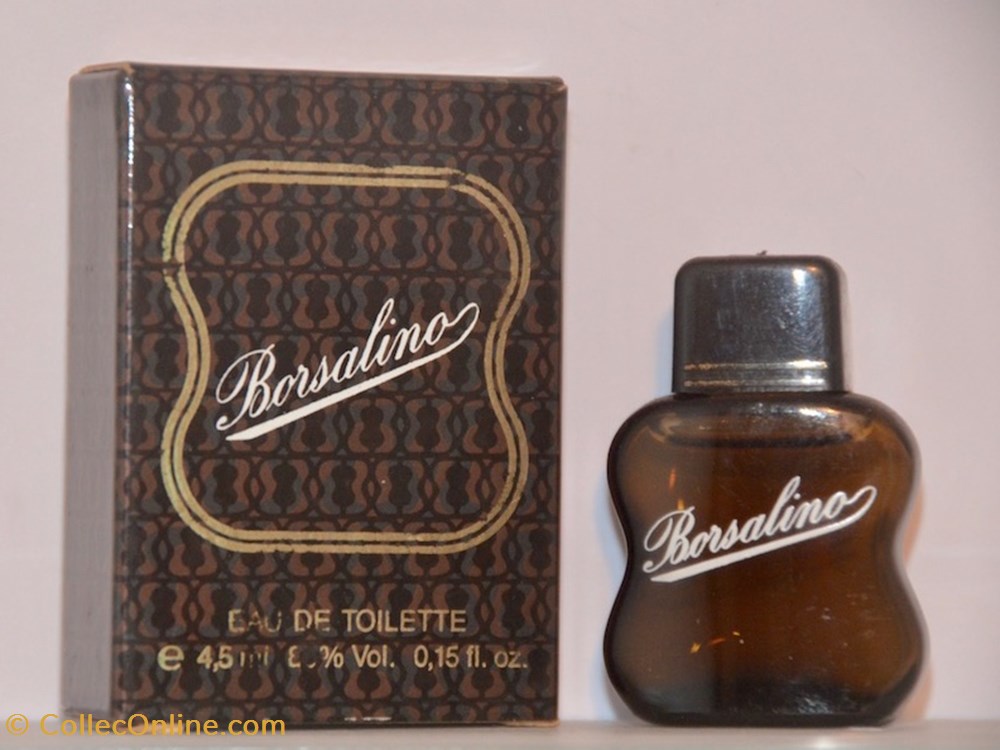 BORSALINO parfums beaute miniatures borsalino