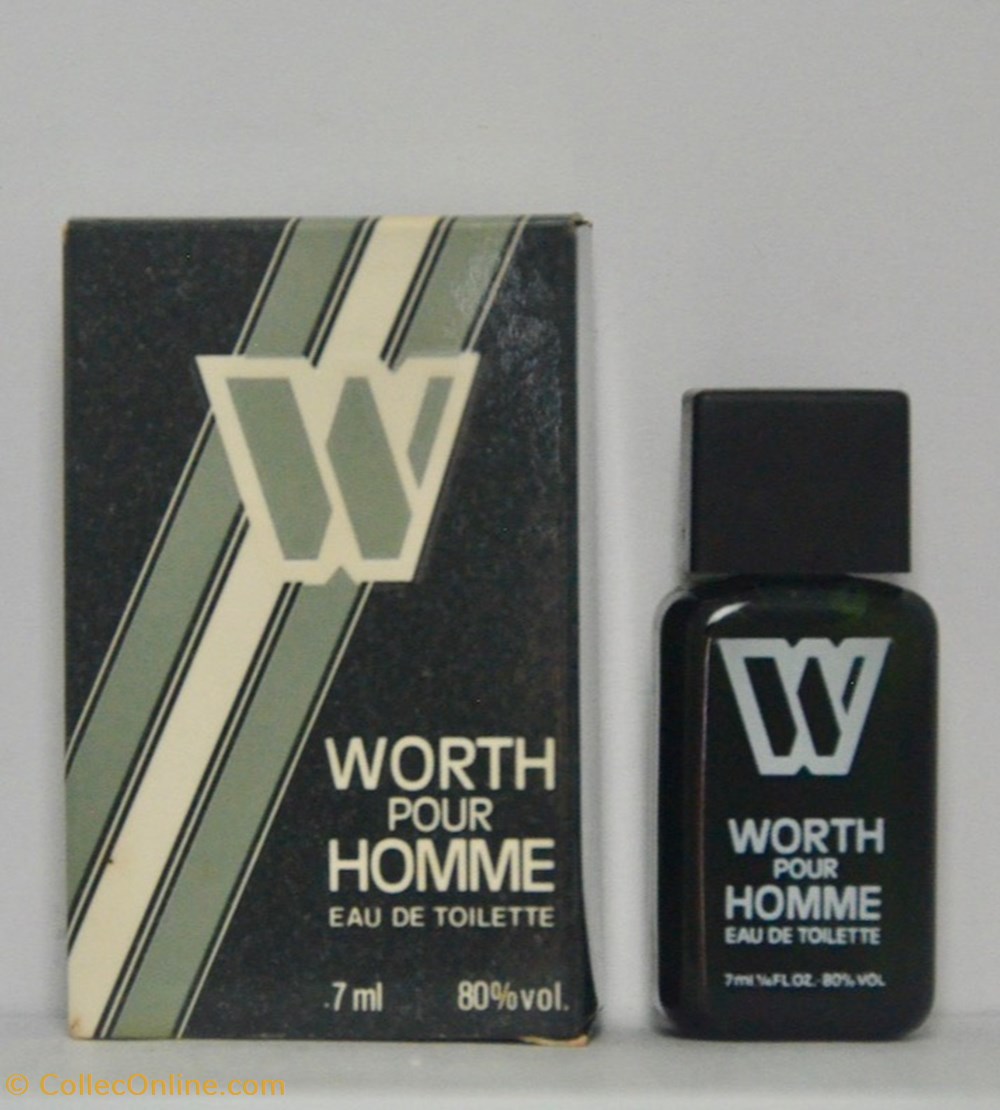 WORTH Charles-Frédérick - Worth pour Homme parfums beaute miniatures worth charles frederick worth pour homme