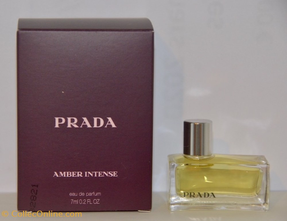 FRAFRANCE AND SKINCARE - PRADA - Amber Intense parfums beaute miniatures frafrance and skincare prada amber intense