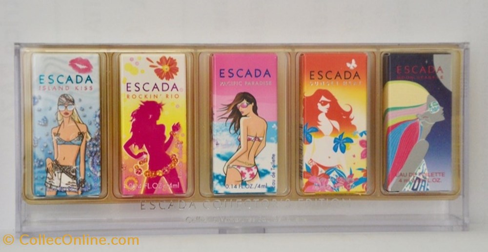 LEY Margaretha - ESCADA - Coffret Escada Collector's Édition 2008-1 - Pacific Paradise parfums beaute miniatures ley margaretha escada coffret escada collector s edition 2008 1 pacific paradise