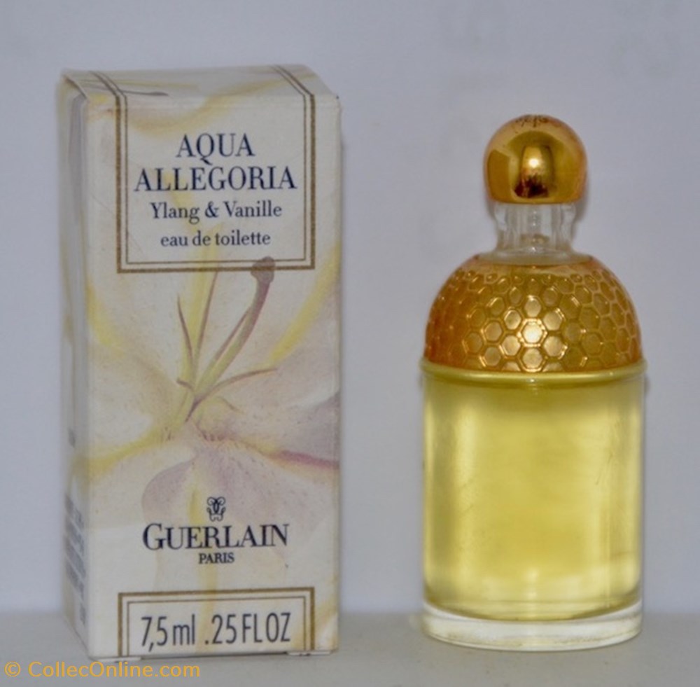 parfums beaute miniatures guerlain aqua allegoria ylang et vanille