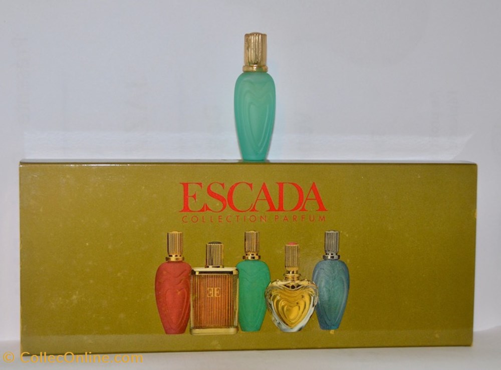 LEY Margaretha - ESCADA - Coffret Collection Parfum 2008 - Océan Blue parfums beaute miniatures ley margaretha escada coffret collection parfum 2008 ocean blue