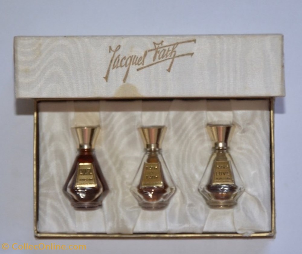 parfums beaute miniatures fath jacques coffret jacques fath fath s love