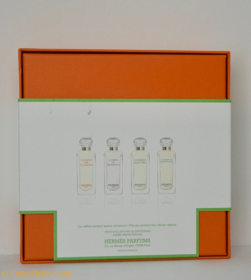 beaute miniatures hermes coffret decouverte hermes parfums jardins le jardin de monsieur li