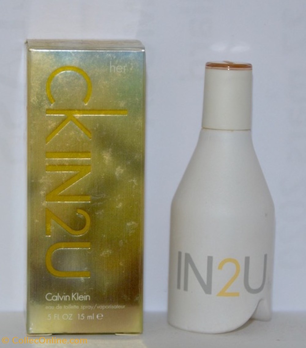 parfums beaute miniatures klein calvin c k in 2u