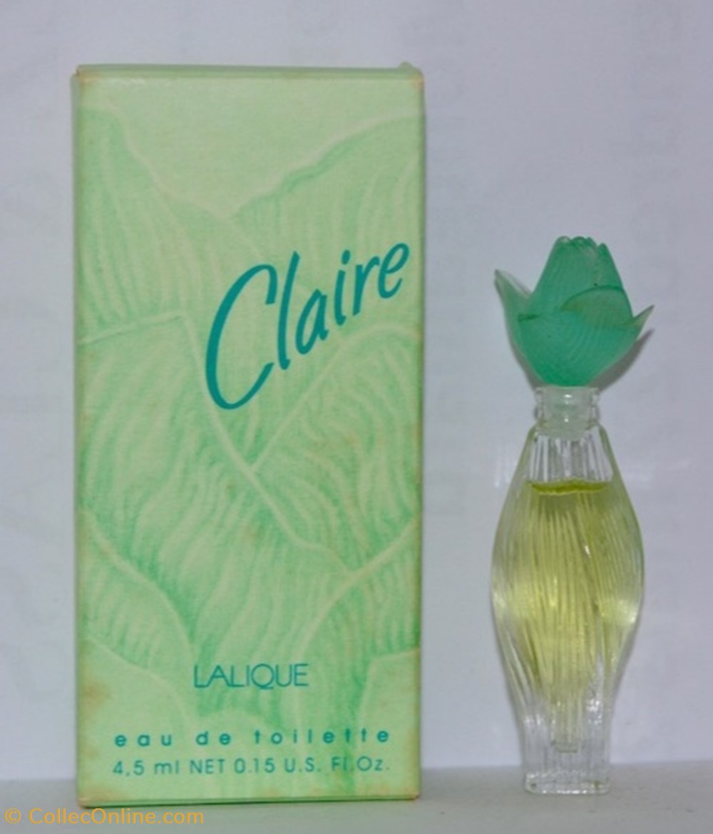 LALIQUE René - Claire de Nilang parfums beaute miniatures lalique rene claire de nilang