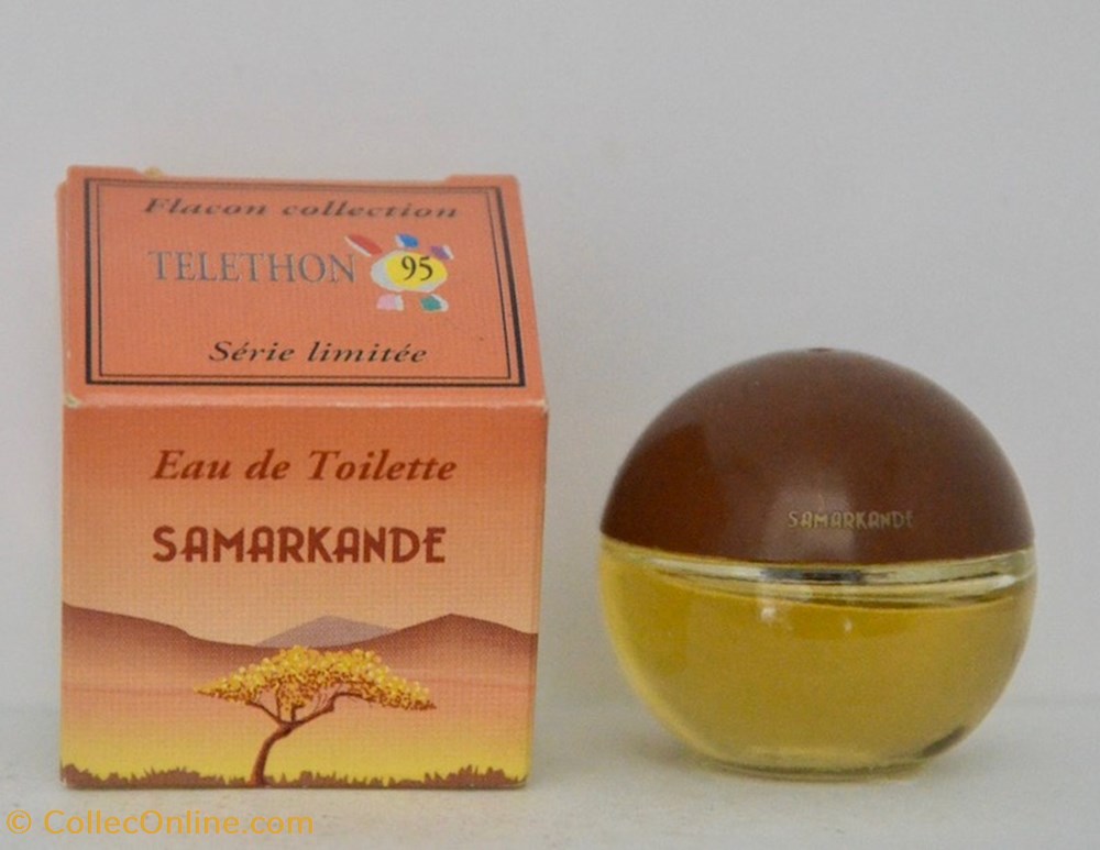 ROCHER Yves - Téléthon 95 - Samarkande parfums beaute miniatures rocher yves telethon 95 samarkande