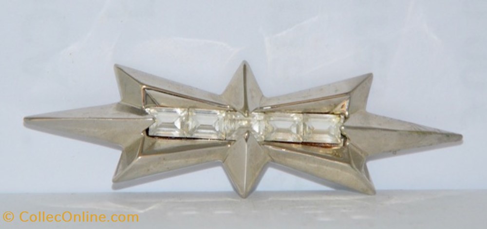 MUGLER Thierry - Broche Étoile Strass blanc parfums beaute mugler thierry broche etoile strass blanc