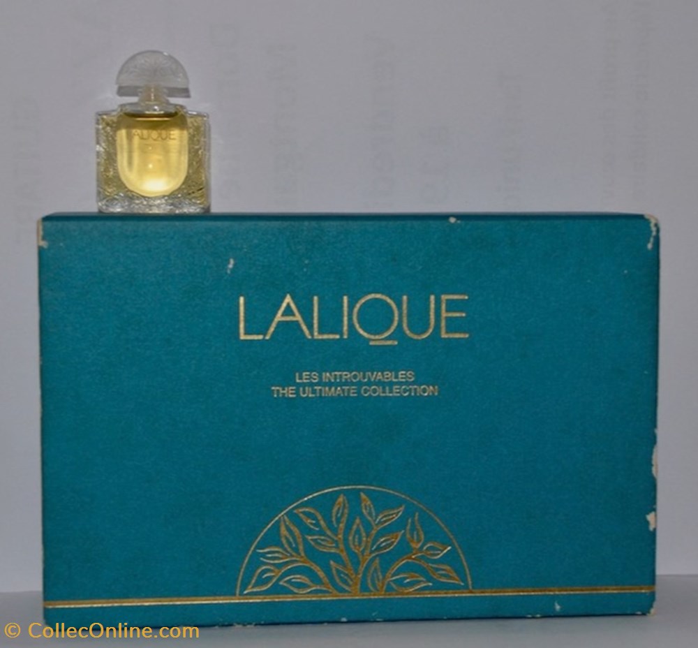 LALIQUE René - Les Introuvables - The Ultimate Collection - Coffret N°1 - Flacon Chèvrefeuilles 92 parfums beaute miniatures lalique rene les introuvables the ultimate collection coffret n 1 flacon chevrefeuilles 92