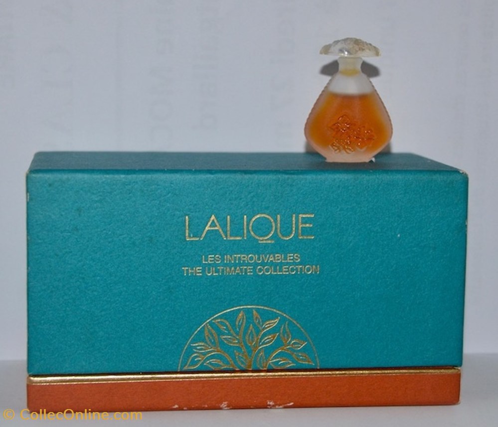 LALIQUE René - Les Introuvables - The Ultimate Collection - Coffret N°2 - Flacon aux Jasmins 95 parfums beaute miniatures lalique rene les introuvables the ultimate collection coffret n 2 flacon aux jasmins 95