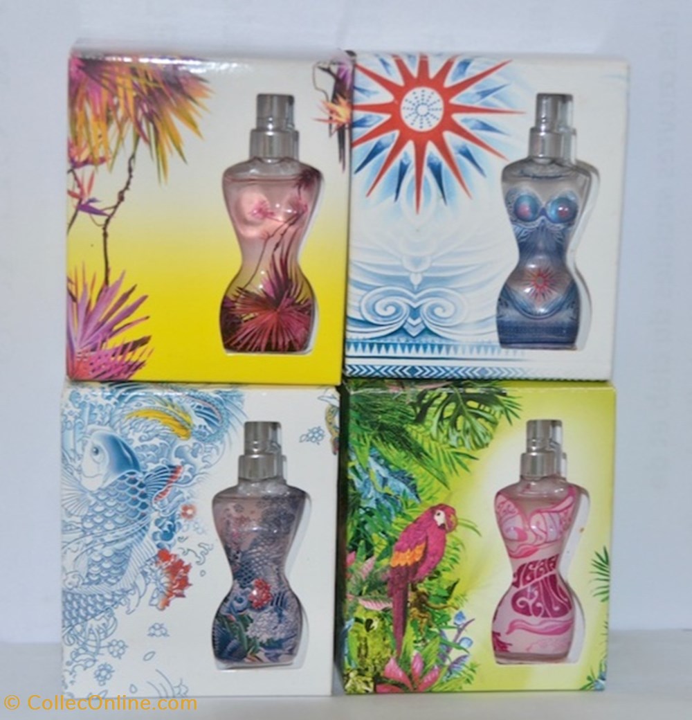 parfums beaute miniatures gaultier jean paul coffret summer collection 2013 classique perroquet