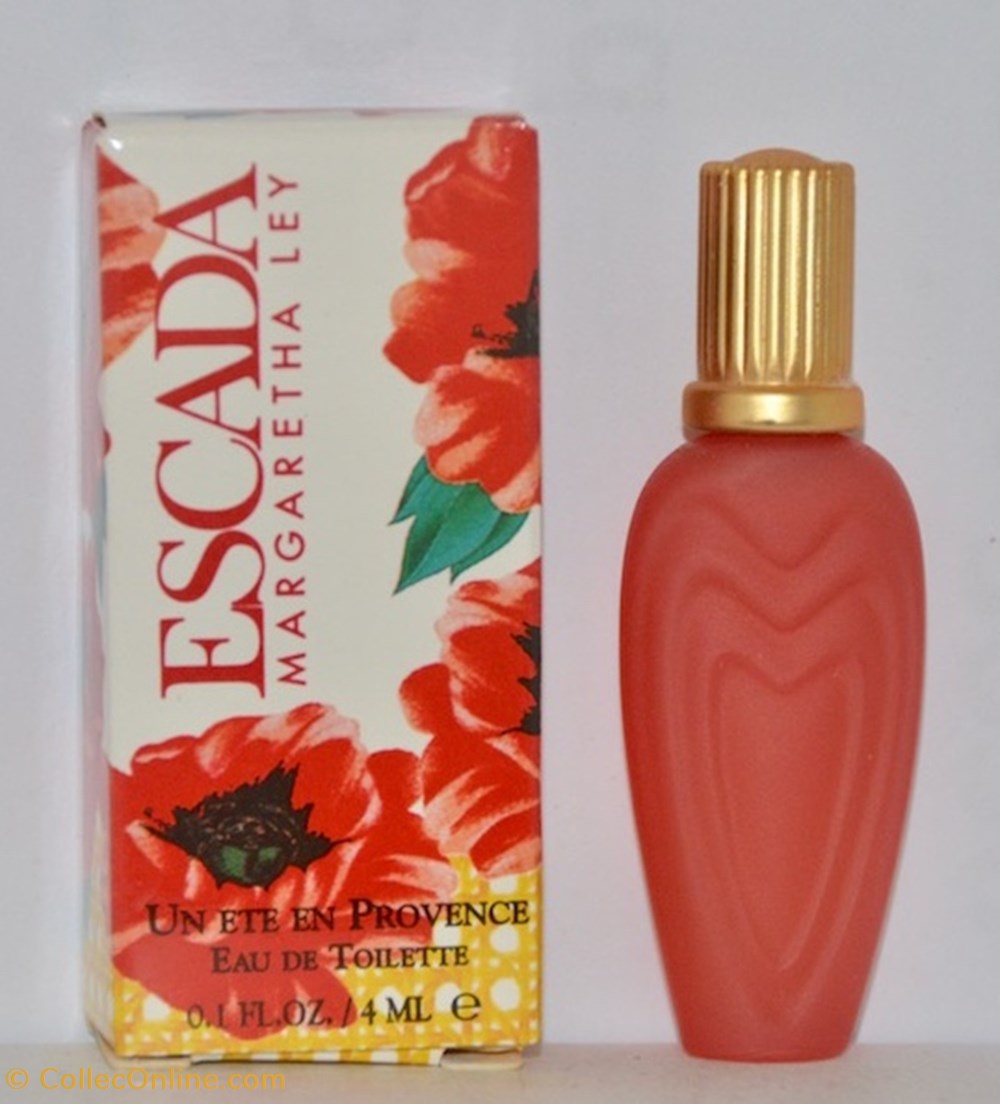 parfums beaute miniatures ley margaretha escada coffret les fleurs escada 2008 3 un ete en provence