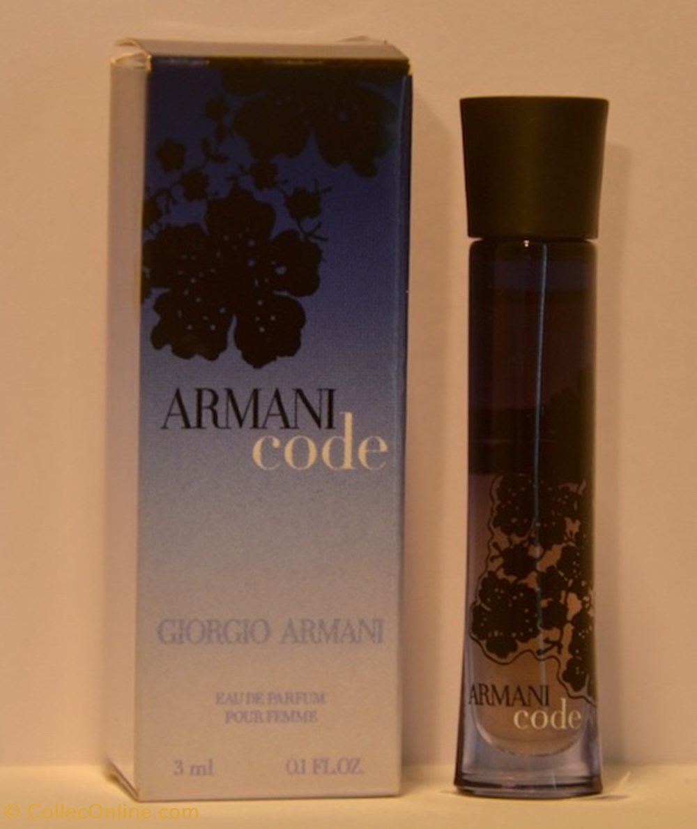 parfums beaute miniatures armani giorgio code