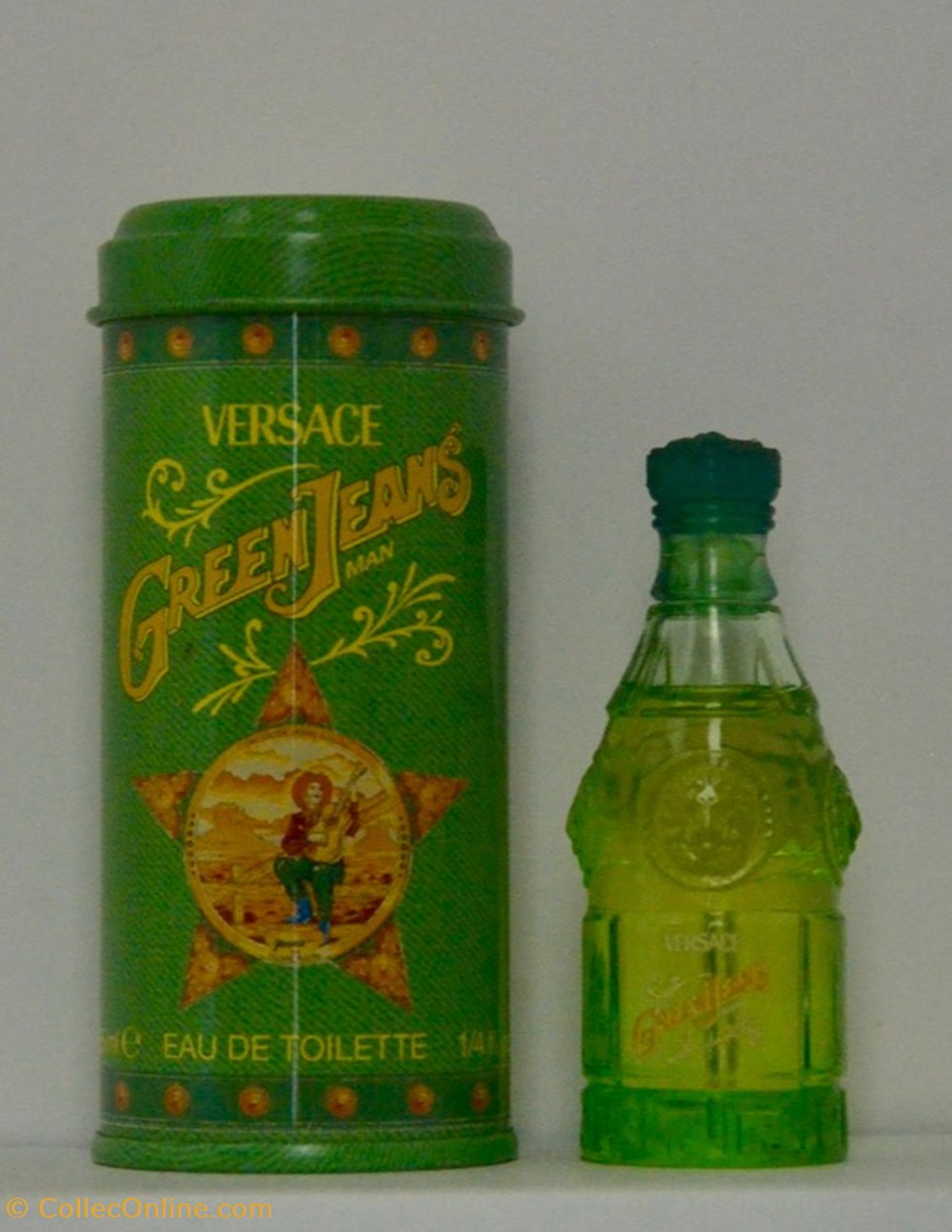 parfums beaute miniatures versace gianni jeans green jeans