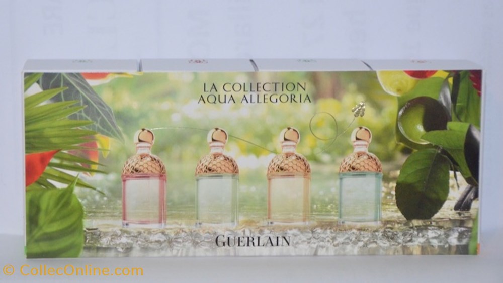 GUERLAIN - Aqua Allegoria - Coffret La Collection - Herba Fresca 3 parfums beaute miniatures guerlain aqua allegoria coffret la collection herba fresca