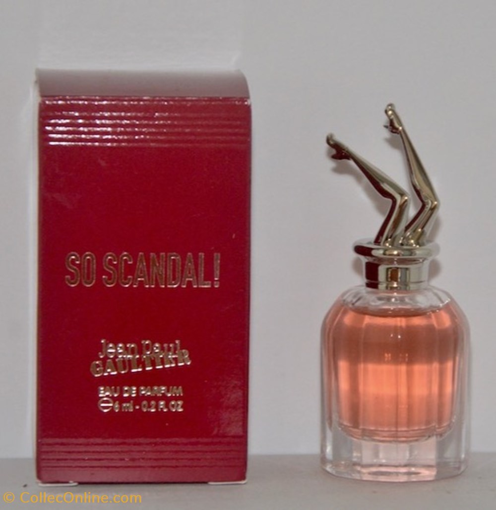 parfums beaute miniatures gaultier jean paul so scandal