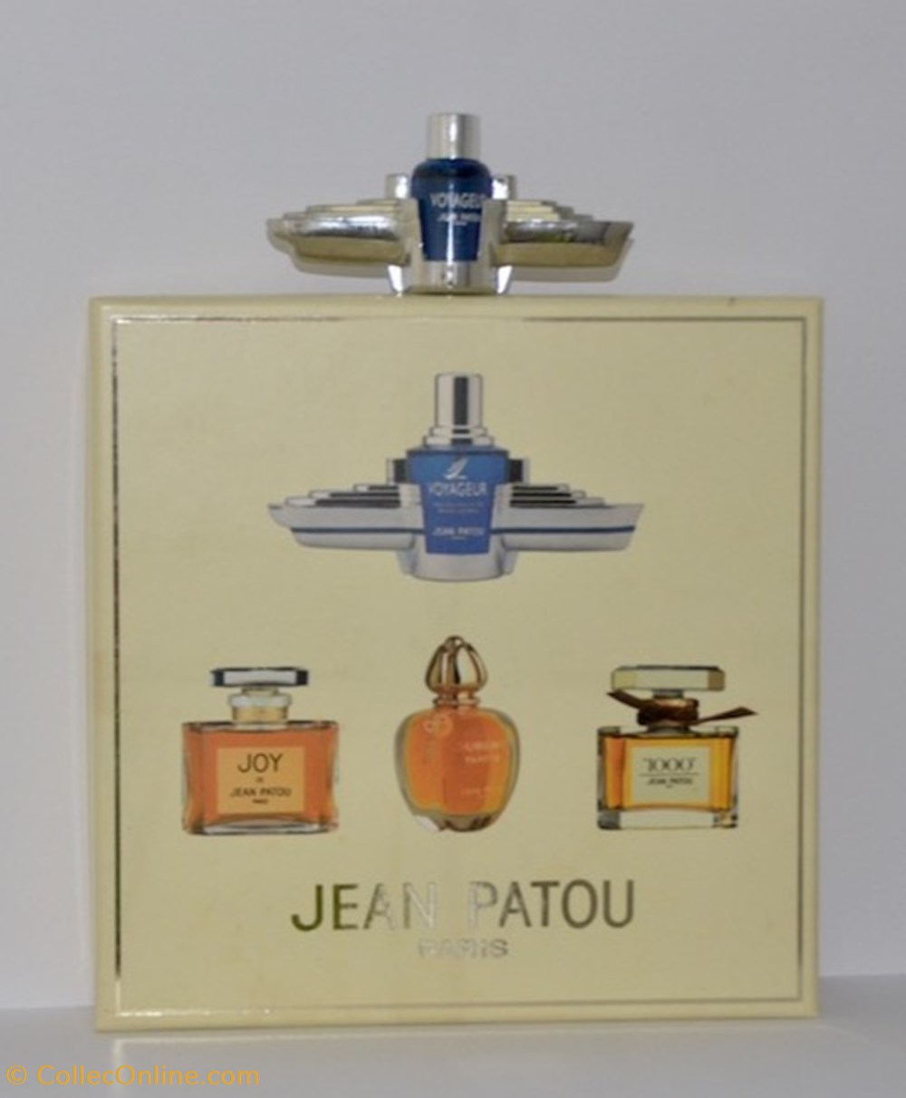 parfums beaute miniatures patou jean coffret jean patou voyageur
