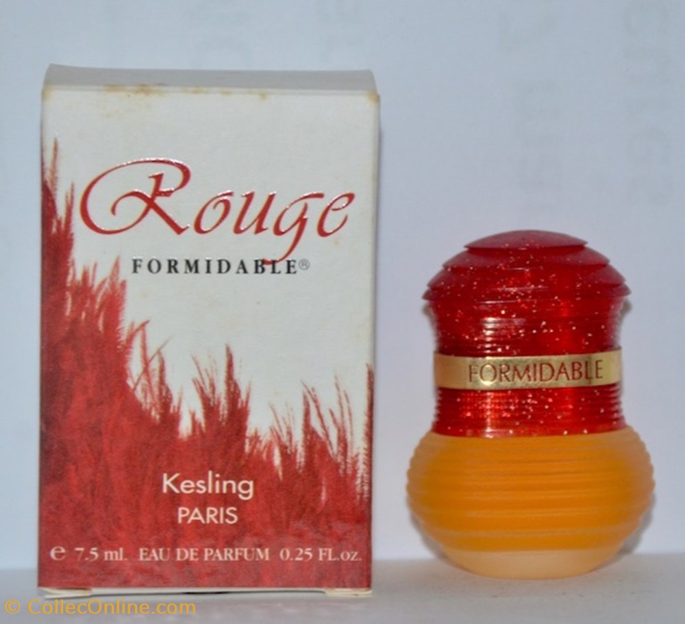parfums beaute miniatures kesling rouge formidable