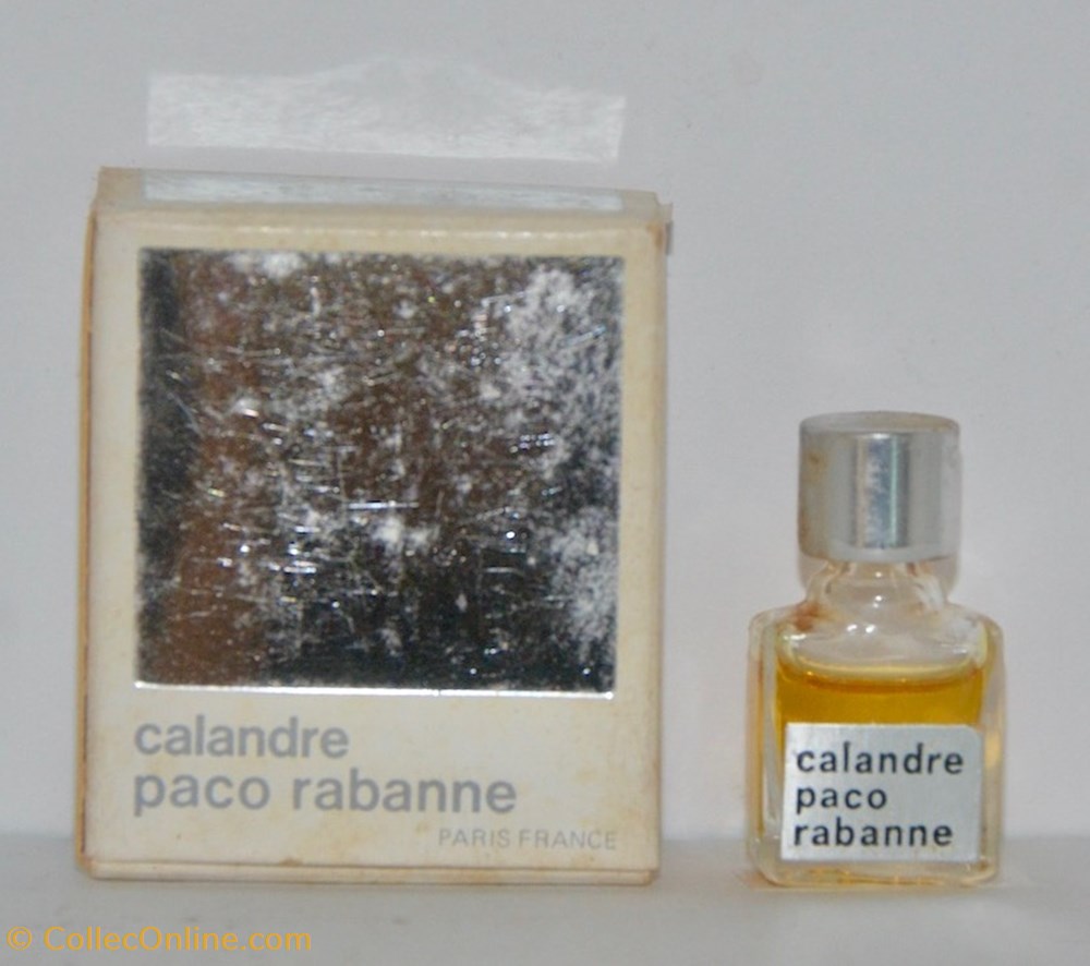 parfums beaute miniatures rabanne paco calandre