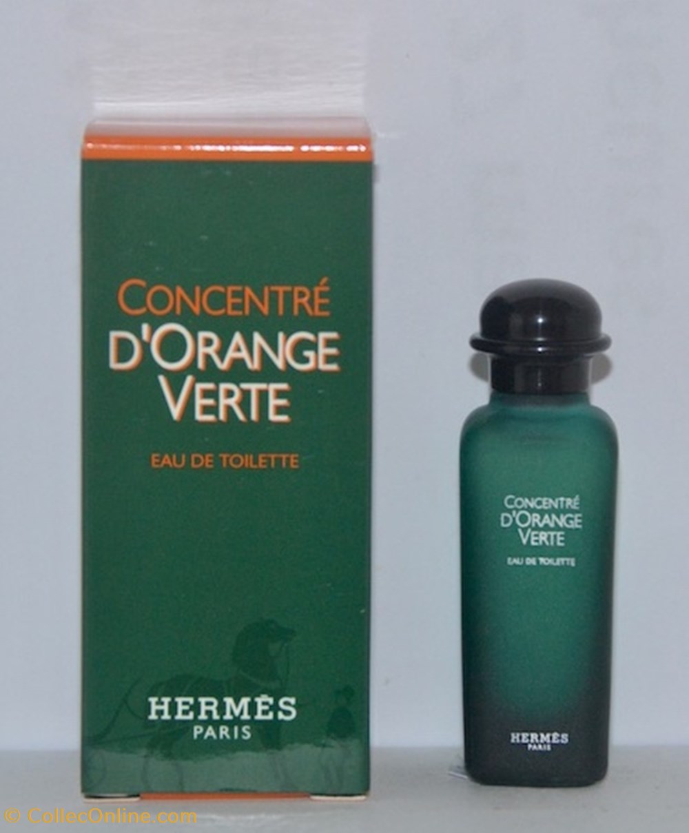 HERMÈS - Concentré d'Orange Verte parfums beaute miniatures hermes concentre orange verte