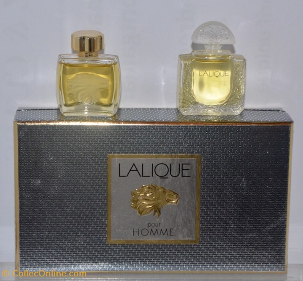 LALIQUE René - Lalique pour Homme - Coffret Duo - Lalique F parfums beaute miniatures lalique rene lalique pour homme coffret duo lalique f