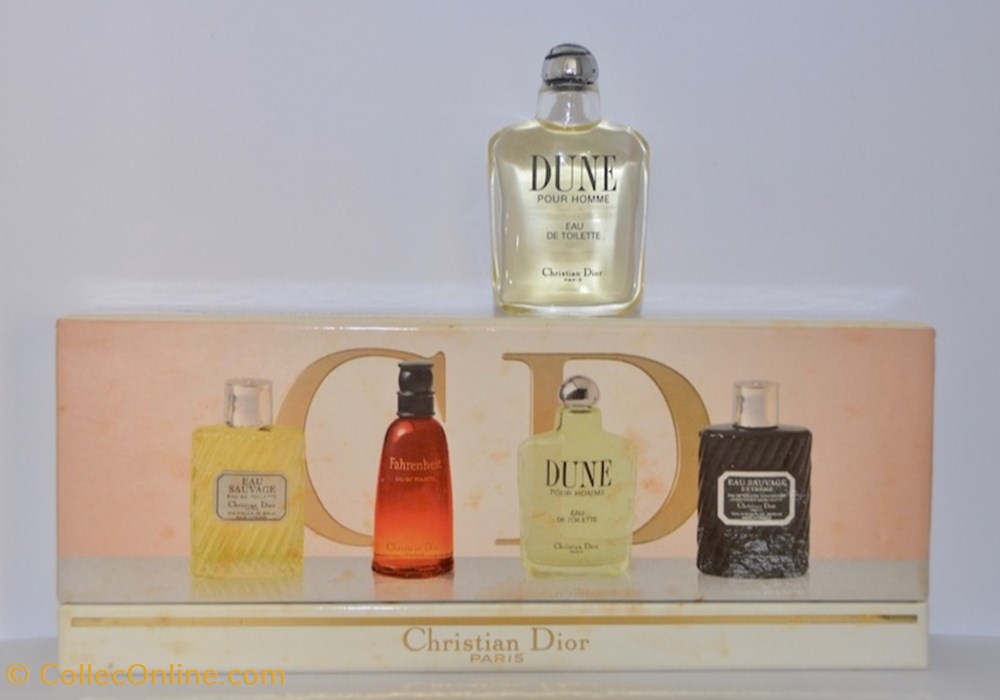DIOR Christian - Coffret La Collection Homme - Dune parfums beaute miniatures dior christian coffret la collection homme dune