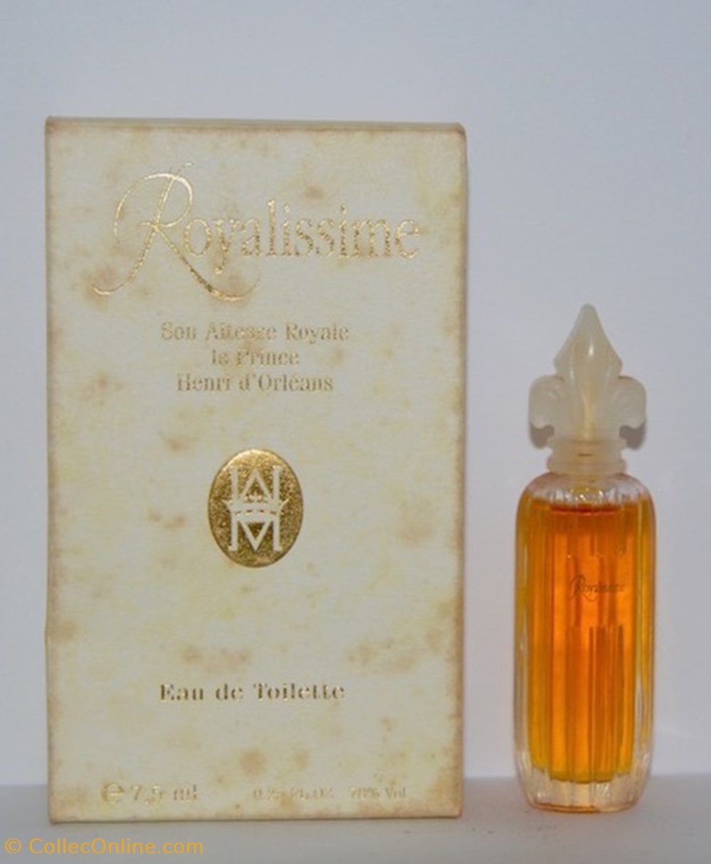 ORLÉANS Henri d' - Royalissisme parfums beaute miniatures orleans henri royalissisme