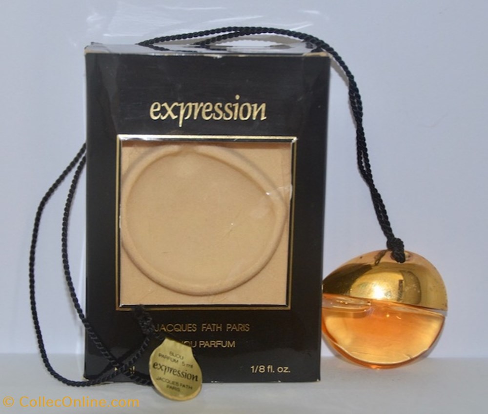 FATH Jacques - Expression Pendentif parfums beaute miniatures fath jacques expression pendentif
