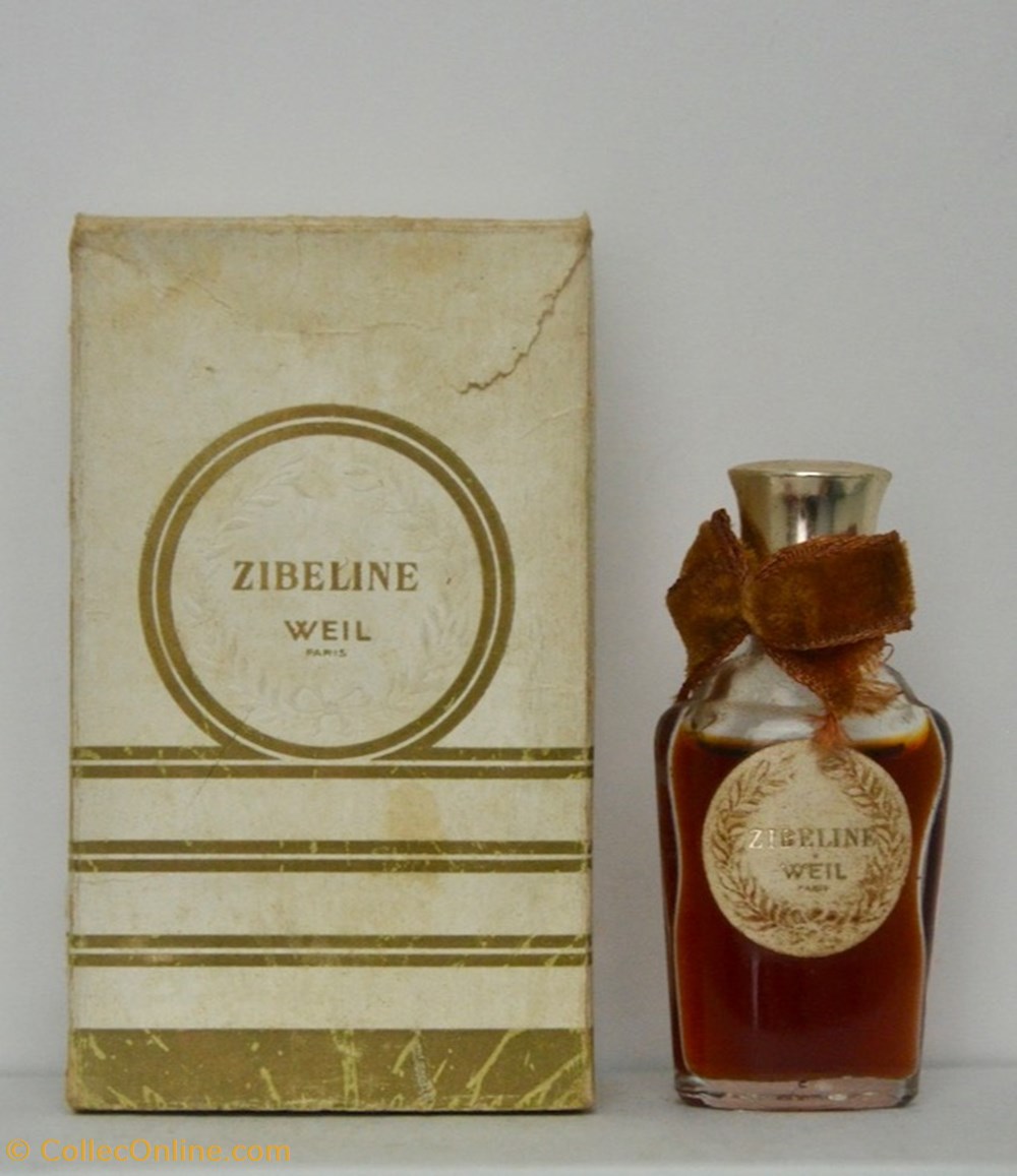 WEIL Jacques & Alfred - Zibeline parfums beaute miniatures weil jacques alfred zibeline