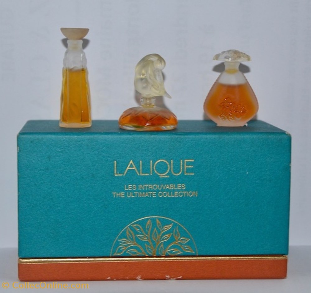 LALIQUE René - Les Introuvables - The Ultimate Collection - Coffret N°2 - Flacon aux Jasmins 95 parfums beaute miniatures lalique rene les introuvables the ultimate collection coffret n 2 flacon aux jasmins 95