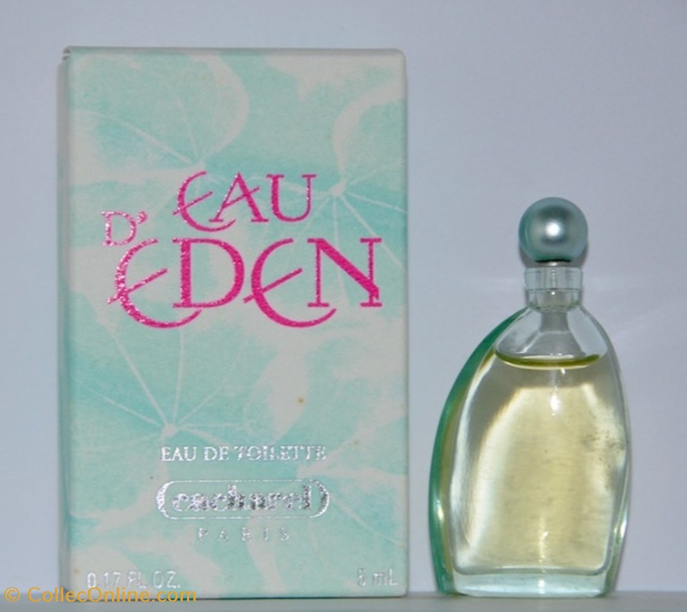 parfums beaute miniatures cacharel eau eden
