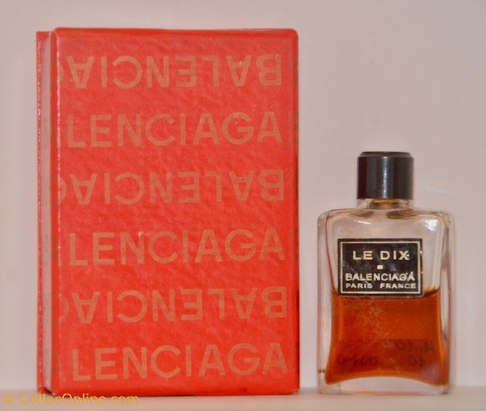 parfums beaute miniatures balenciaga le dix