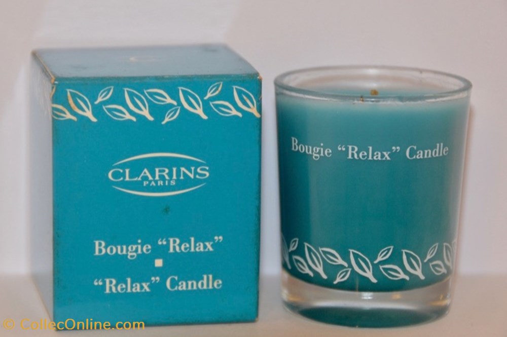 CLARINS - Bougie Relax parfums beaute miniatures clarins bougie relax