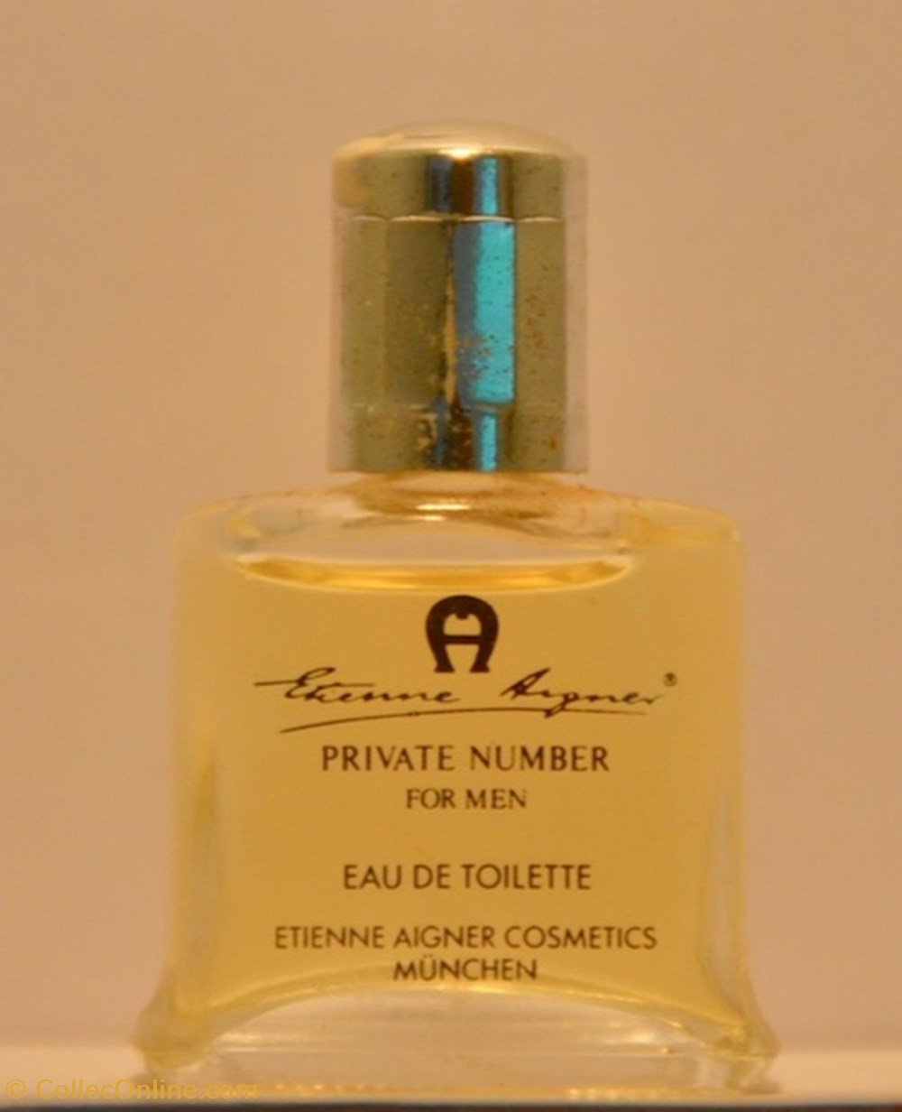parfums beaute miniatures aigner etienne private number