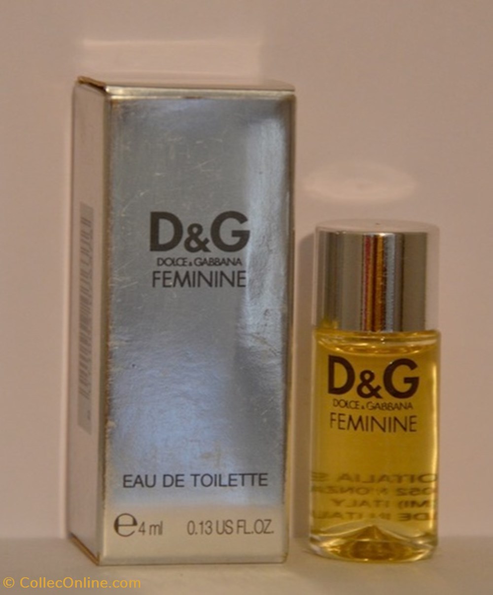 DOLCE & GABBANA - D&G parfums beaute miniatures dolce gabbana d g
