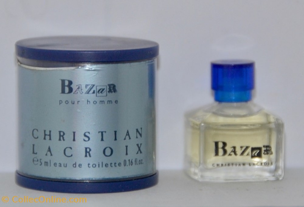 parfums beaute miniatures lacroix christian bazar pour homme